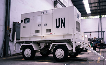 Genset trailer type